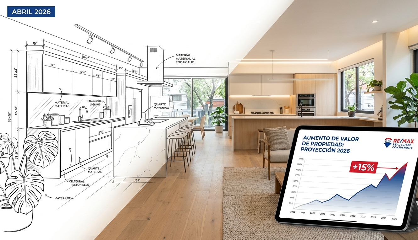 🛠️ REDECORA PARA GANAR: 5 REMODELACIONES QUE DISPARAN EL VALOR DE TU CASA EN 2026