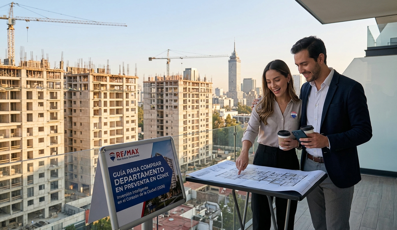 GUÍA PARA COMPRAR DEPARTAMENTO EN PREVENTA EN LA CDMX (EDICIÓN 2026)