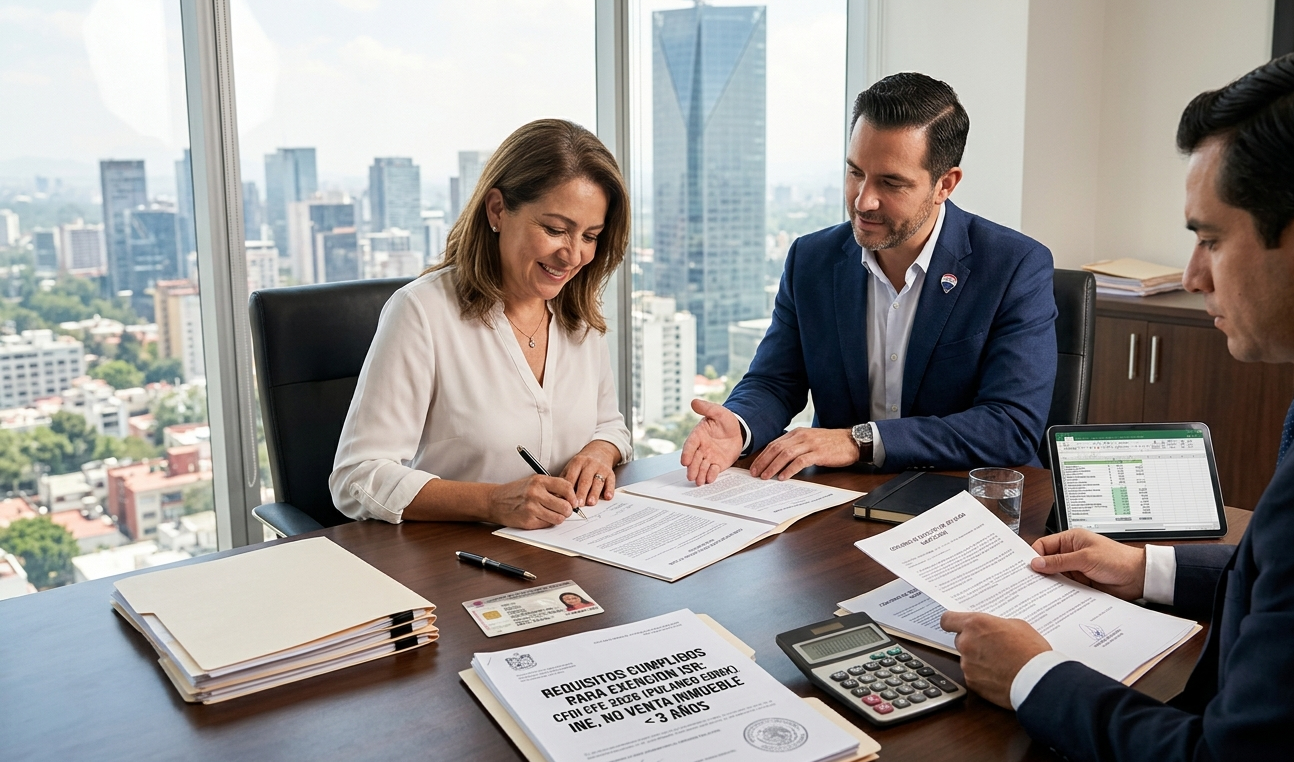 ¿CÓMO EXENTAR EL ISR AL VENDER UNA CASA O DEPARTAMENTO EN LA CDMX? (GUÍA 2026)